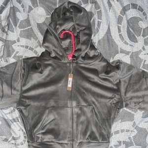 Skims Velour Zip up Hoodie (brand new)